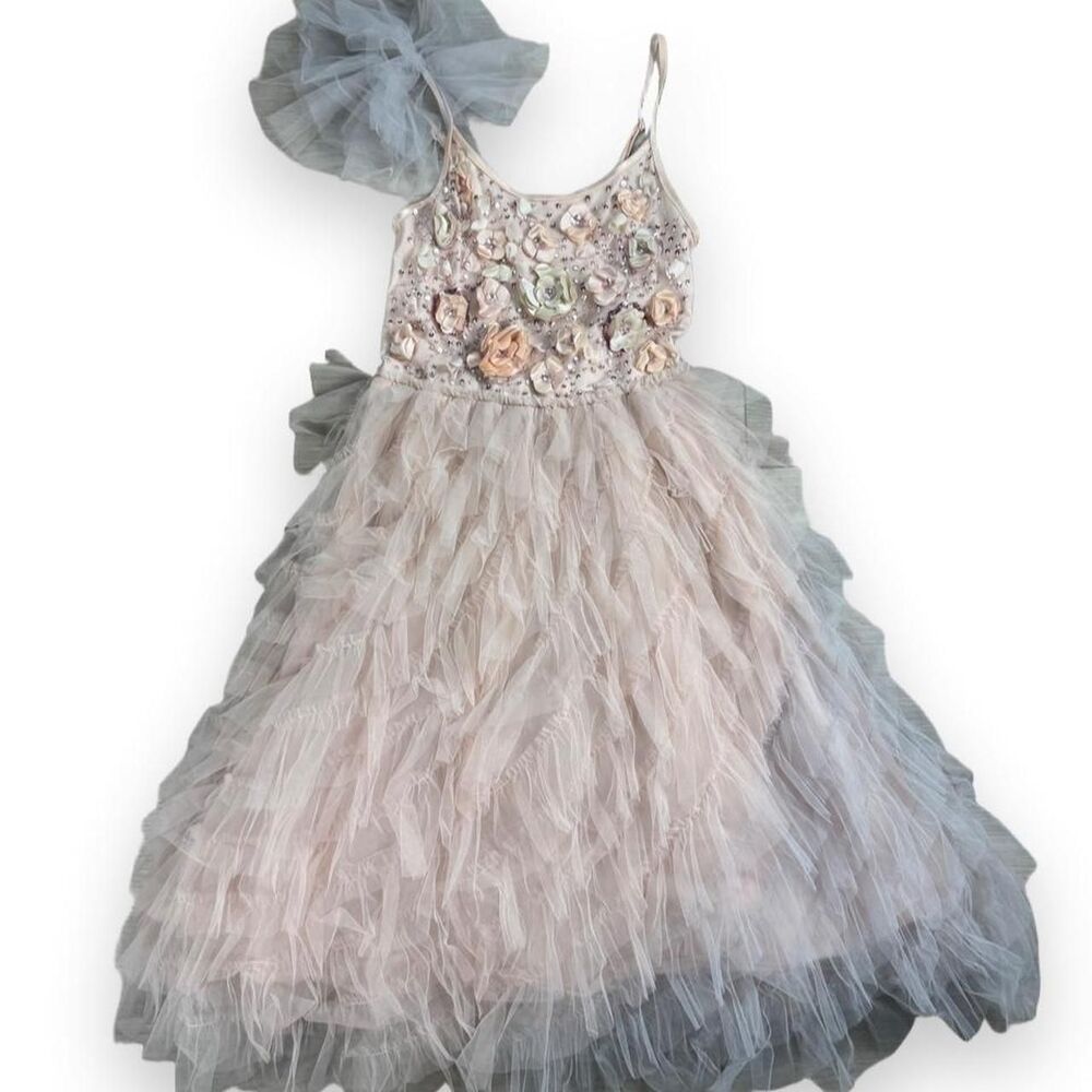 Tutu-du-monde Women's Pink and Cream Dress